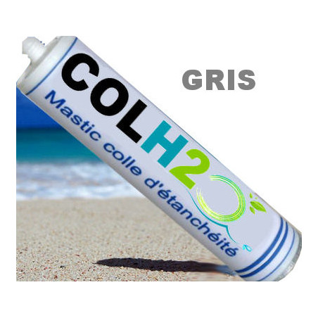 Mastic anti fuite COLH2O GRIS liner & jointer carreaux sous l'eau.